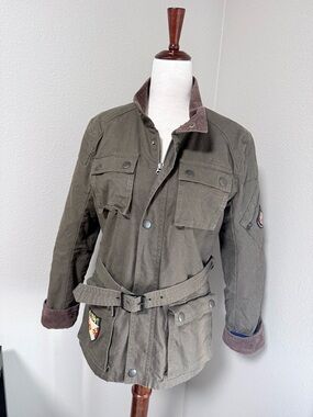 Polo Ralph Lauren Youth Girls Sz 16 Utility Army Jacket Dark Olive NWT